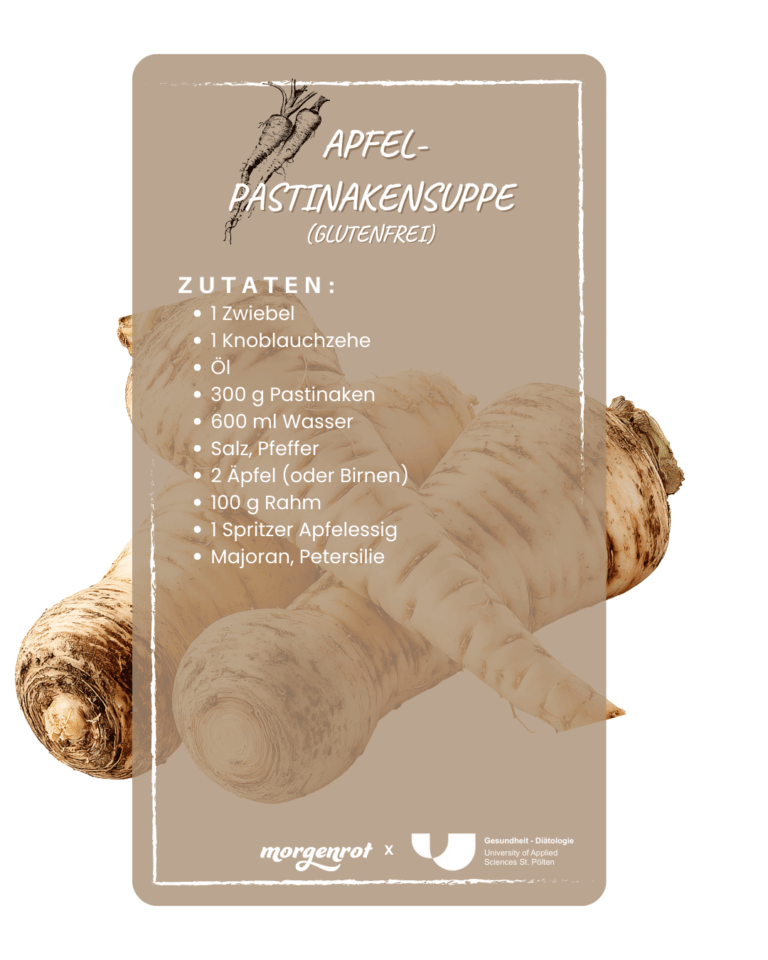Apfel-Pastinakensuppe