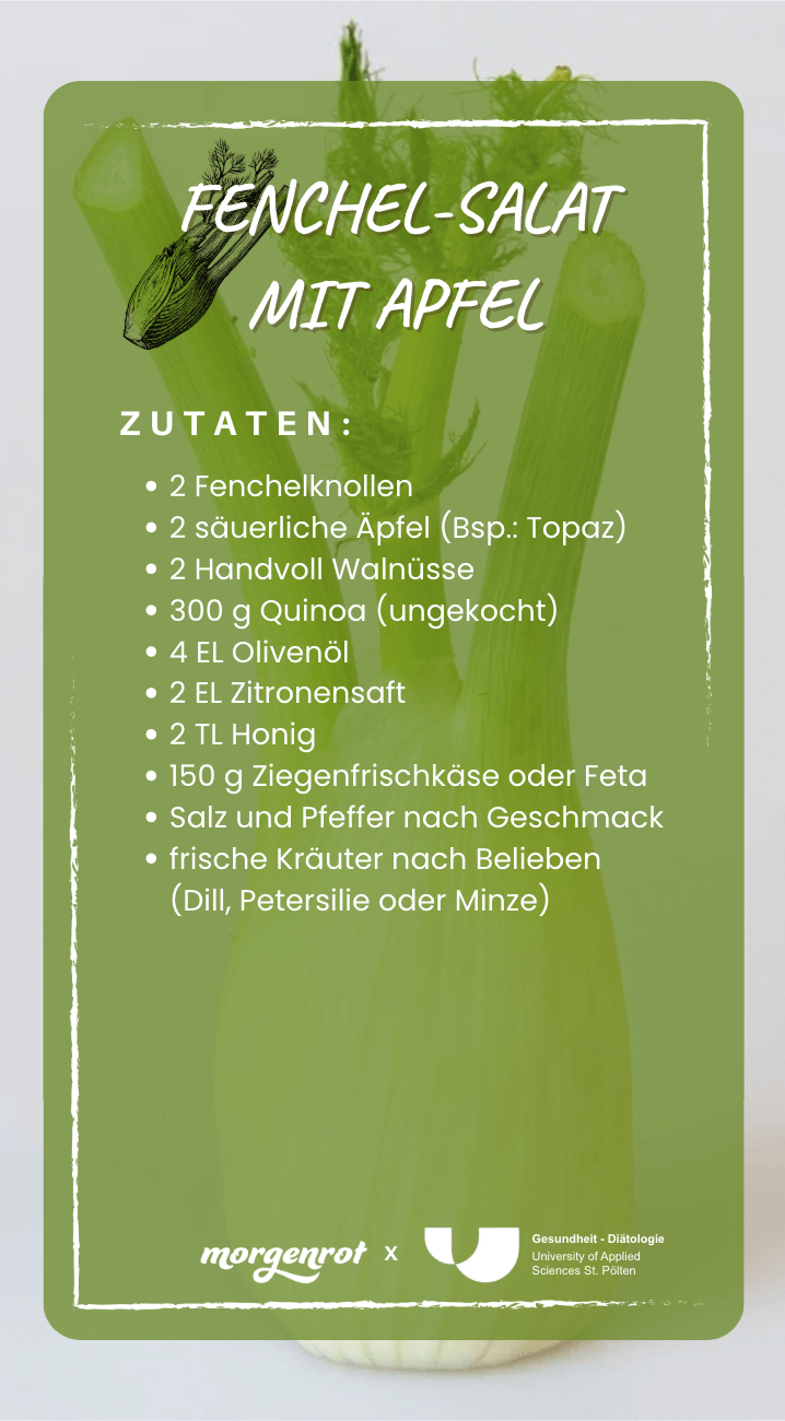 Fenchelsalat mit Apfel